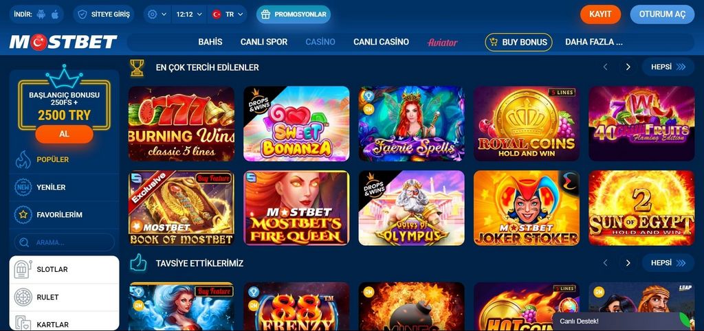 MOSTBET PORTUGAL: GANHE ATÉ € 400 + 250 FS